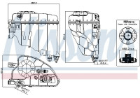 Expansion tank, coolant