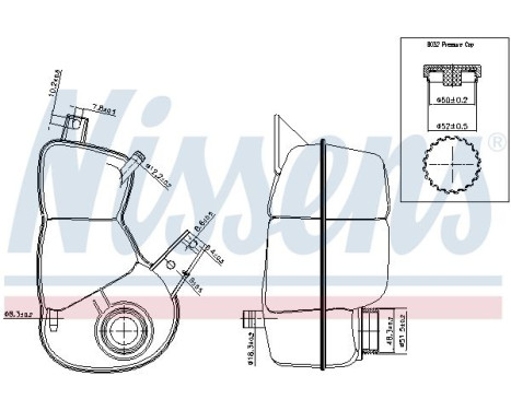 Expansion tank, coolant
