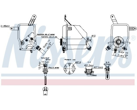 Expansion Tank, coolant, Image 6