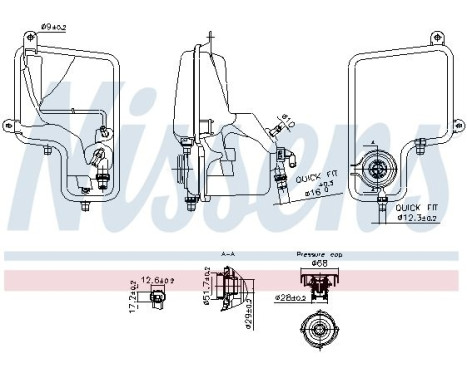 Expansion Tank, coolant, Image 6