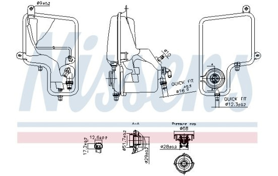 Expansion Tank, coolant, Image 6