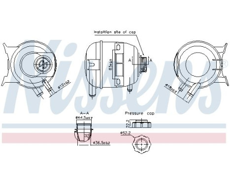 Expansion tank, coolant