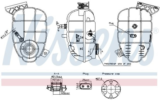 Expansion tank, coolant