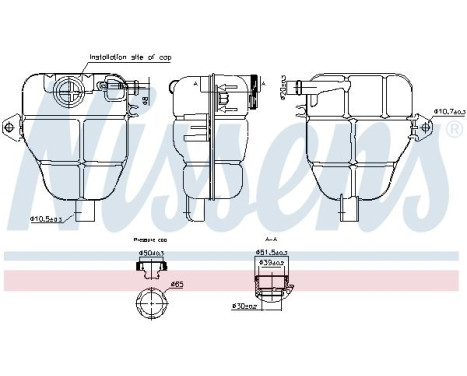 Expansion tank, coolant