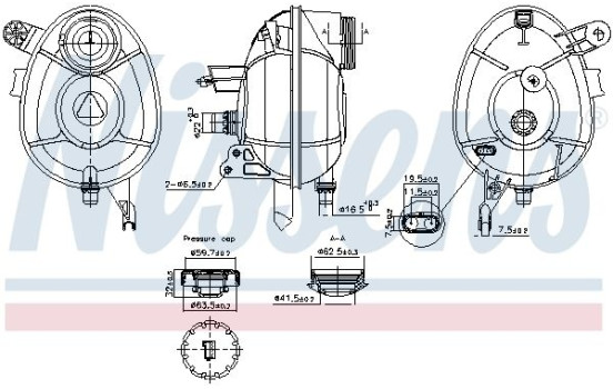 Expansion tank, coolant