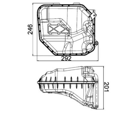 Expansion Tank, coolant