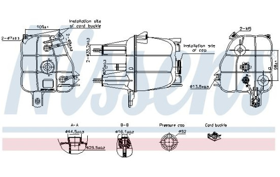 Expansion tank, coolant