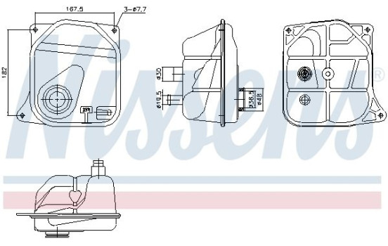 Expansion tank, coolant