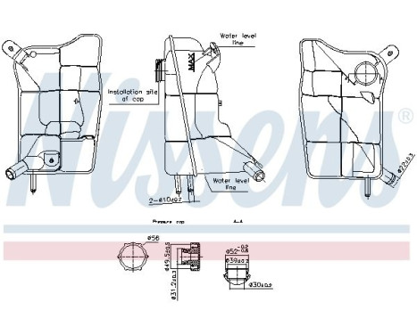 Expansion tank, coolant