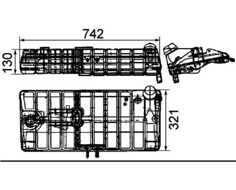 Expansion tank, coolant