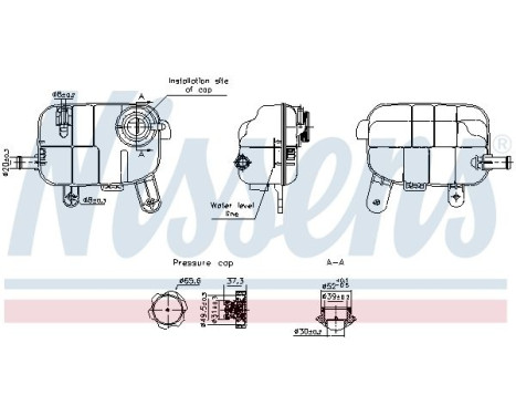 Expansion tank, coolant