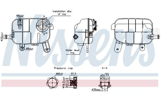 Expansion tank, coolant