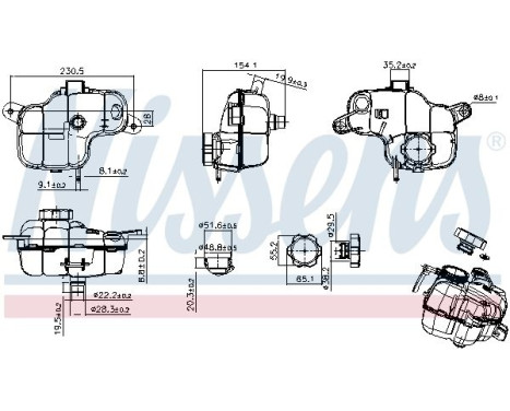 Expansion tank, coolant, Image 5