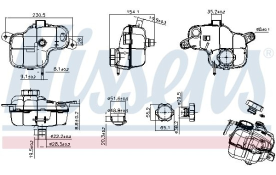 Expansion tank, coolant, Image 5
