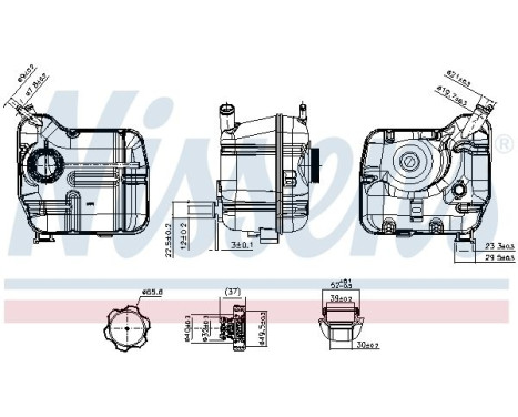 Expansion tank, coolant, Image 5