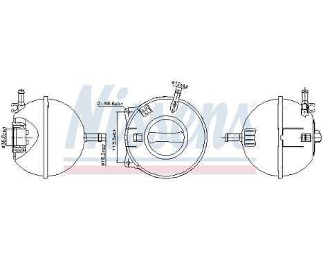 Expansion tank, coolant