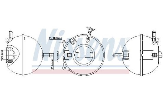 Expansion tank, coolant