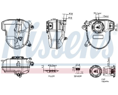 Expansion tank, coolant, Image 6