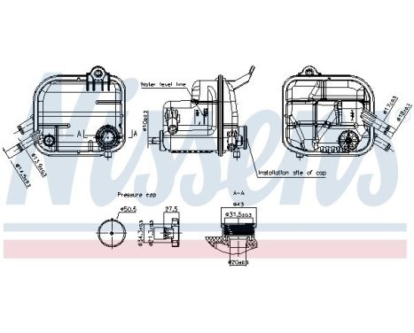 Expansion tank, coolant, Image 5
