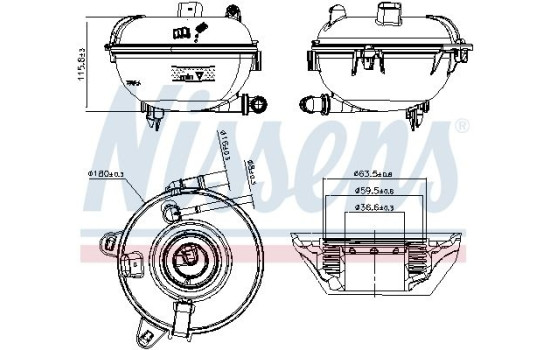 Expansion tank, coolant, Image 6