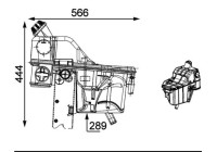 Expansion tank, coolant