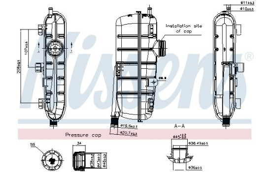 Expansion tank, coolant, Image 5