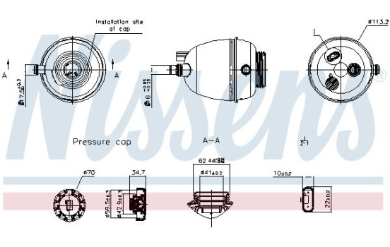 Expansion tank, coolant, Image 5
