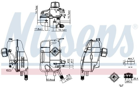 Expansion tank, coolant, Image 5