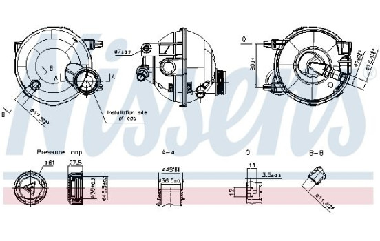 Expansion tank, coolant, Image 5