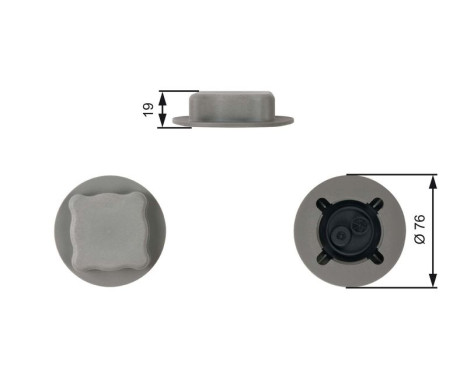 Sealing Cap, coolant tank RC206 Gates