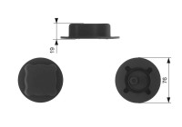 Sealing Cap, coolant tank RC215 Gates