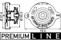 Sealing Cap, radiator BEHR *** PREMIUM LINE ***