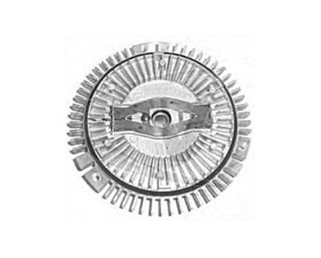 Clutch, radiator fan 3020739 Van Wezel