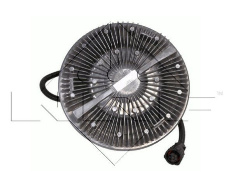 Clutch, radiator fan 49008 NRF, Image 2