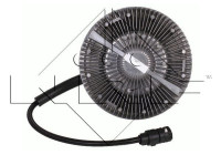 Clutch, radiator fan 49023 NRF