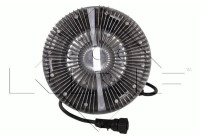 Clutch, radiator fan 49034 NRF