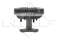 Clutch, radiator fan 49078 NRF