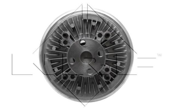 Clutch, radiator fan 49091 NRF, Image 4