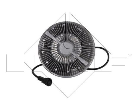 Clutch, radiator fan 49095 NRF, Image 2