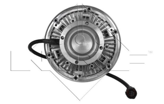Clutch, radiator fan 49167 NRF, Image 2