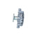 Clutch, radiator fan 49524 NRF, Thumbnail 5