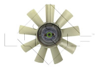 Clutch, radiator fan 49541 NRF