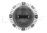 Clutch, radiator fan 49549 NRF