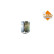 Clutch, radiator fan 49701 NRF, Thumbnail 3