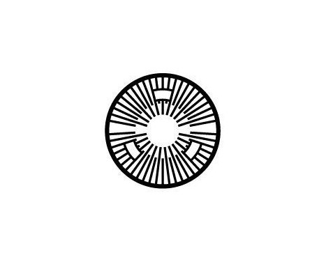 Clutch, radiator fan 49728 NRF