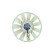 Clutch, radiator fan 49740 NRF, Thumbnail 3