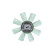 Clutch, radiator fan 49769 NRF