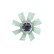 Clutch, radiator fan 49769 NRF, Thumbnail 3
