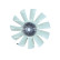 Clutch, radiator fan 49772 NRF