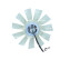 Clutch, radiator fan 49772 NRF, Thumbnail 3